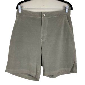 Buck Mason Deck Shorts Mens 32 8" Inseam Classic Chino Fatigue 5 Pockets